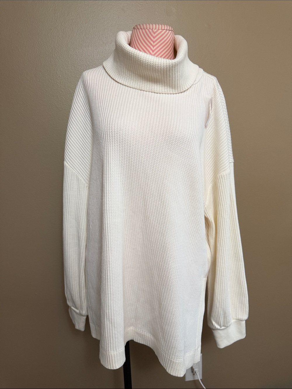NWT GAP Cream Cowl Neck Knit Sweater
